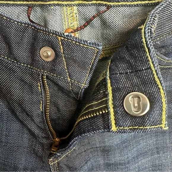 Adriano Goldschmied Legend Flare Wide Leg Jeans Dark Wash Size 27 Y2k Low Rise - Picture 7 of 12